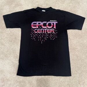 1982 Epcot Center Disney Shirt Vintage 80s Tee Walt Disney World Men’s Medium